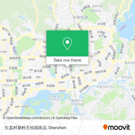 红荔村肠粉王桂园路店 map