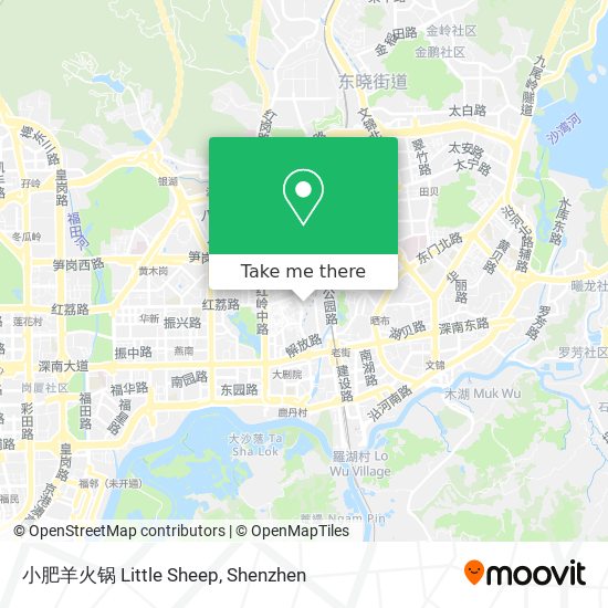小肥羊火锅 Little Sheep map
