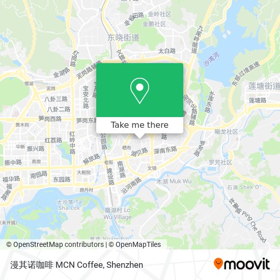 漫其诺咖啡 MCN Coffee map