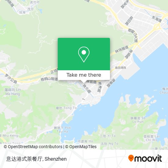意达港式茶餐厅 map