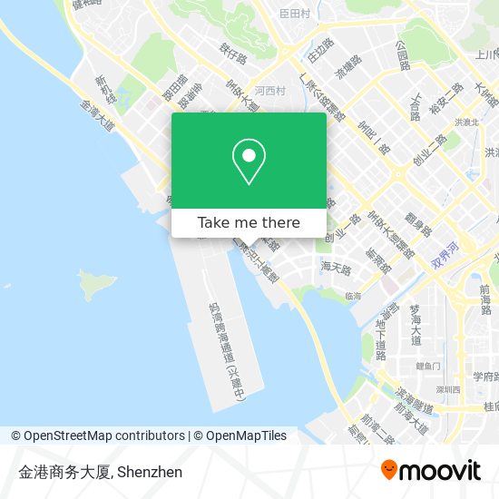 金港商务大厦 map