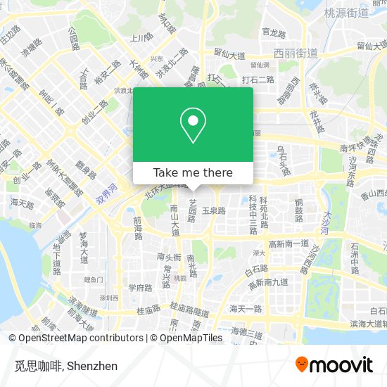 觅思咖啡 map