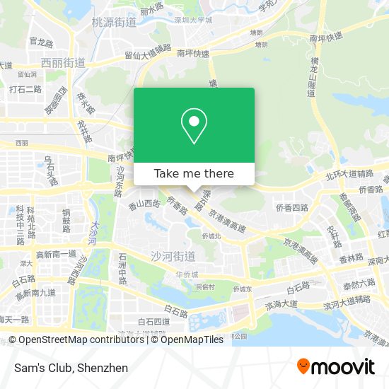 Sam's Club map