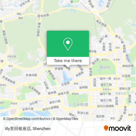 illy景田银座店 map