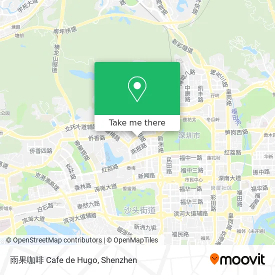 雨果咖啡 Cafe de Hugo map