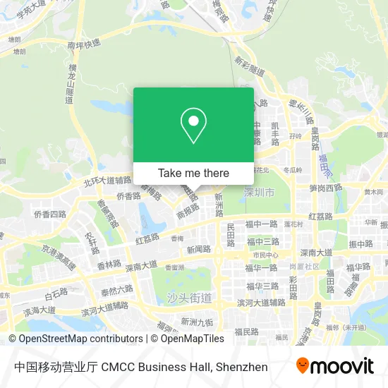 中国移动营业厅 CMCC Business Hall map