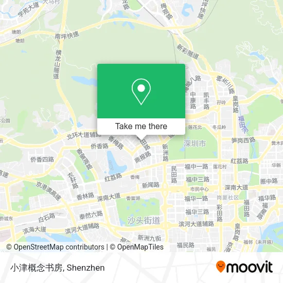 小津概念书房 map