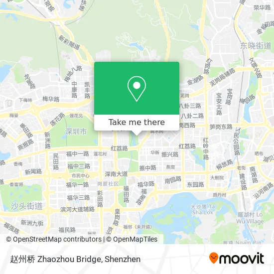 赵州桥 Zhaozhou Bridge map