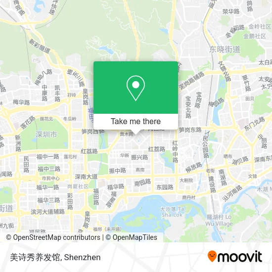 美诗秀养发馆 map
