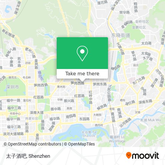 太子酒吧 map
