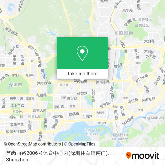 笋岗西路2006号体育中心内(深圳体育馆南门) map