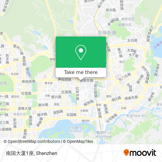 南国大厦1座 map