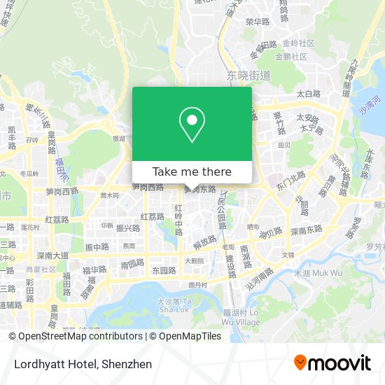 Lordhyatt Hotel map