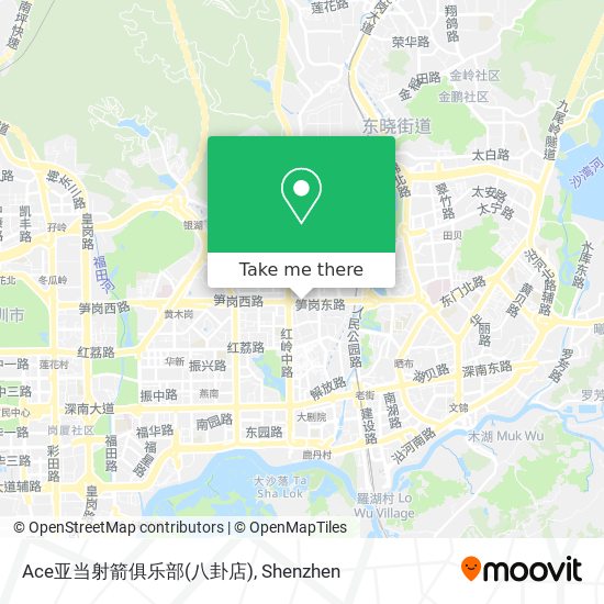 Ace亚当射箭俱乐部(八卦店) map