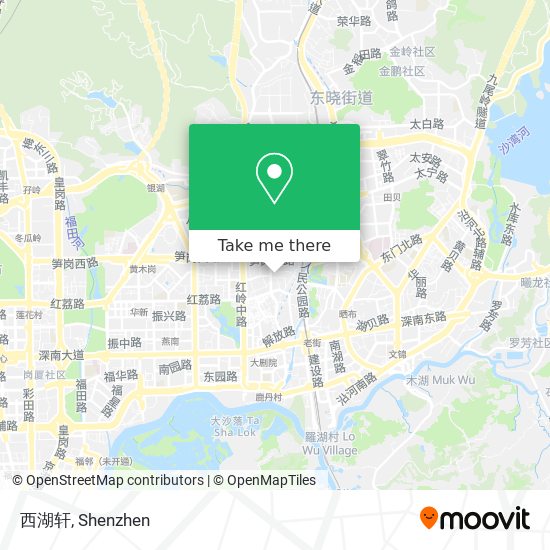西湖轩 map