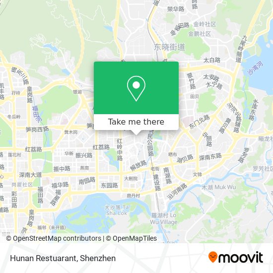 Hunan Restuarant map