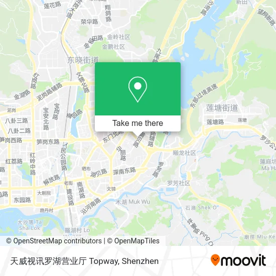天威视讯罗湖营业厅 Topway map