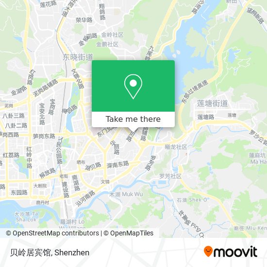 贝岭居宾馆 map