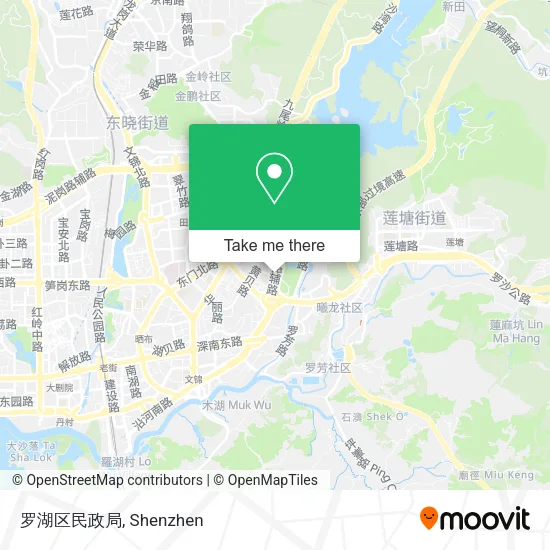 罗湖区民政局 map