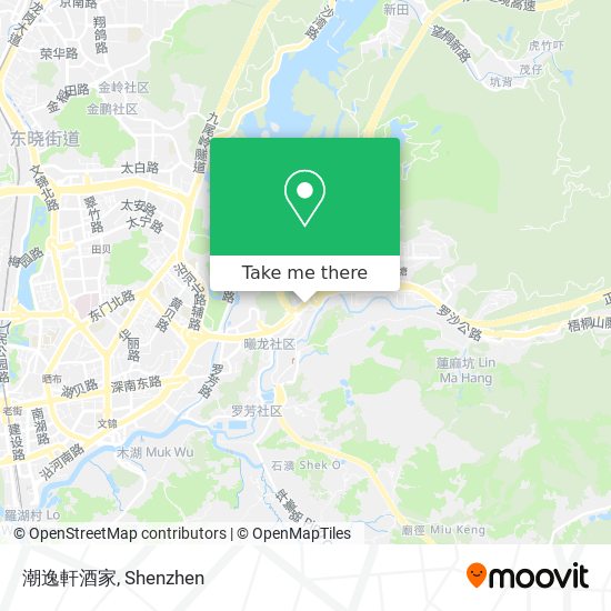 潮逸軒酒家 map