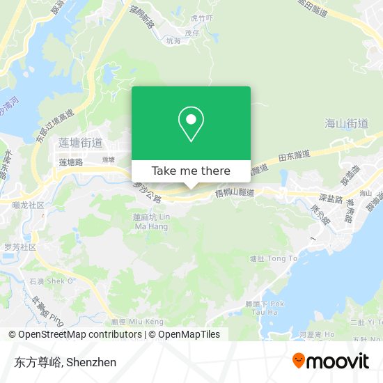 东方尊峪 map