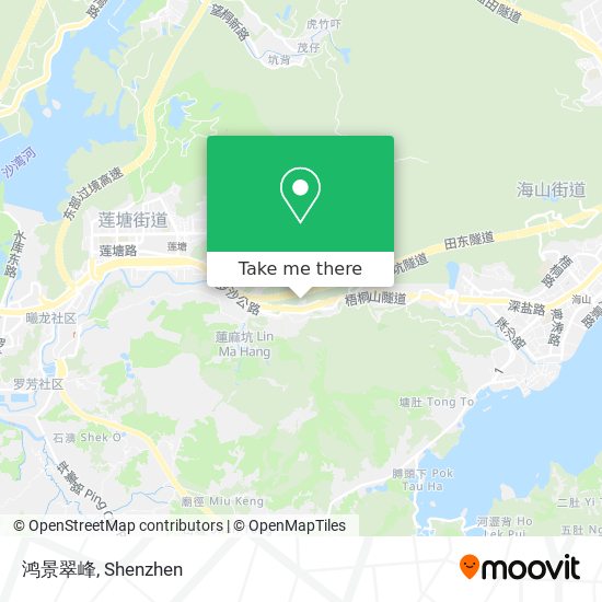 鸿景翠峰 map