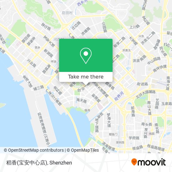 稻香(宝安中心店) map