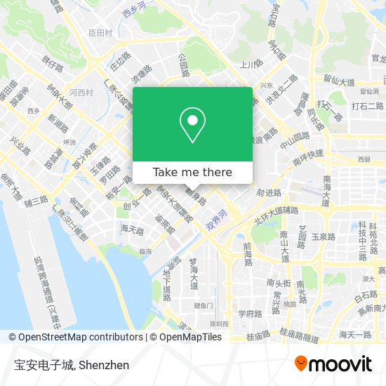 宝安电子城 map