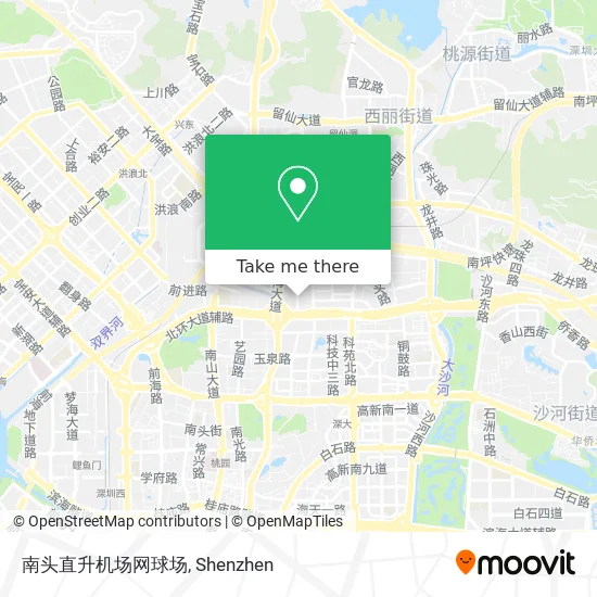 南头直升机场网球场 map