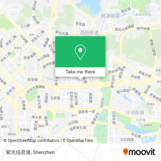 紫光信息港 map