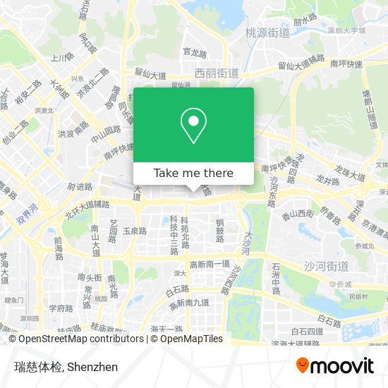 瑞慈体检 map