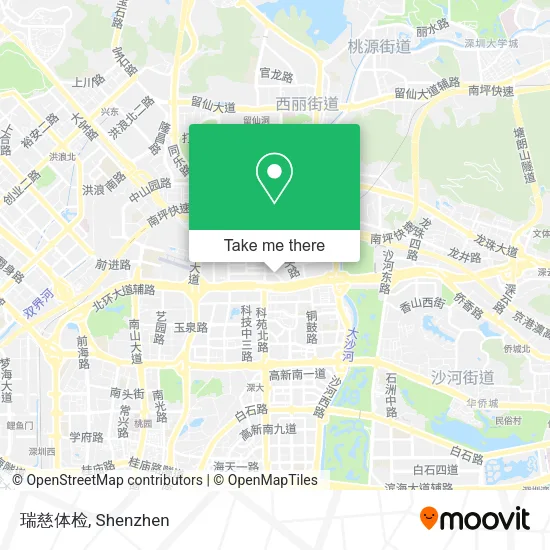 瑞慈体检 map