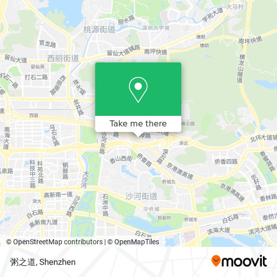 粥之道 map
