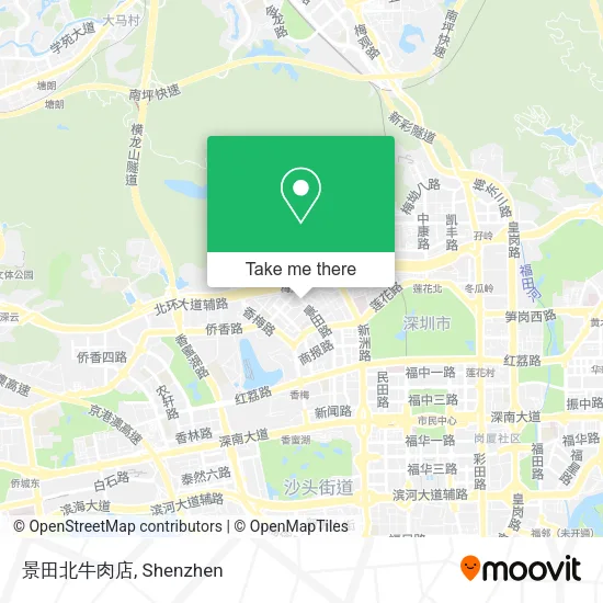 景田北牛肉店 map