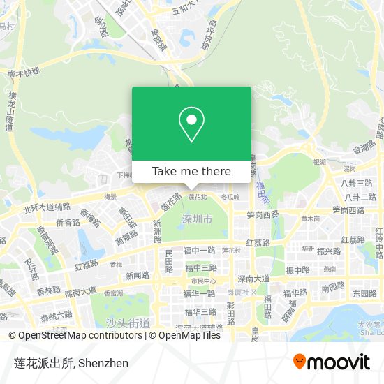 莲花派出所 map