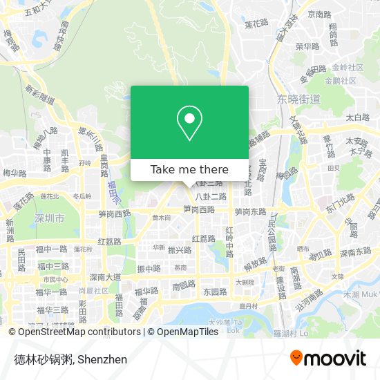 德林砂锅粥 map