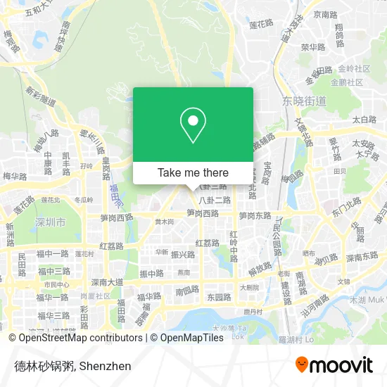 德林砂锅粥 map