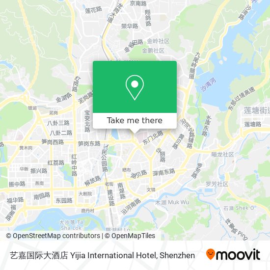 艺嘉国际大酒店 Yijia International Hotel map