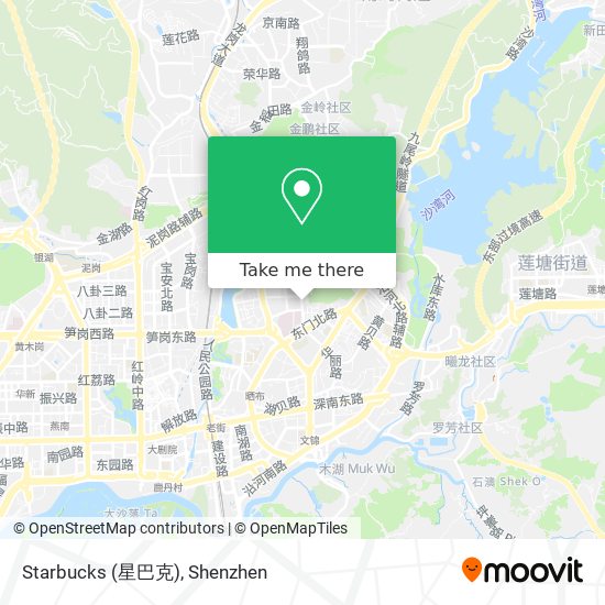 Starbucks (星巴克) map