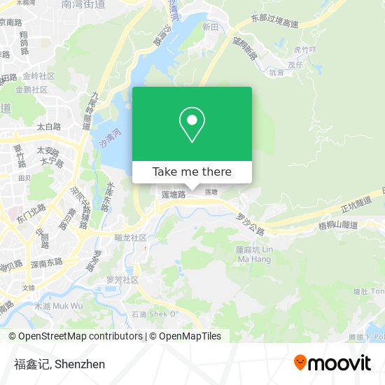 福鑫记 map