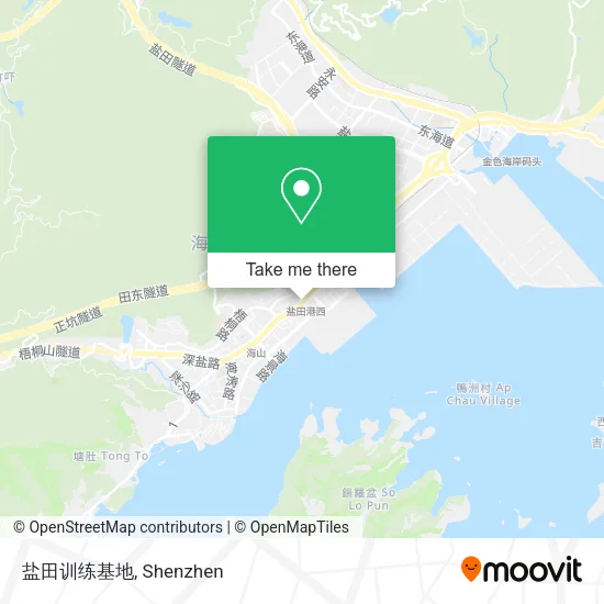 盐田训练基地 map