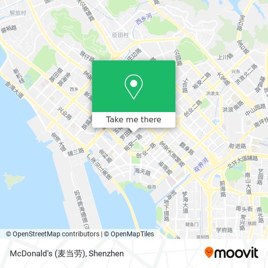 McDonald's (麦当劳) map