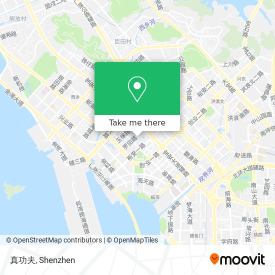 真功夫 map