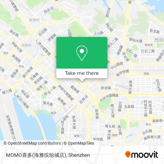 MOMO喜多(海雅缤纷城店) map