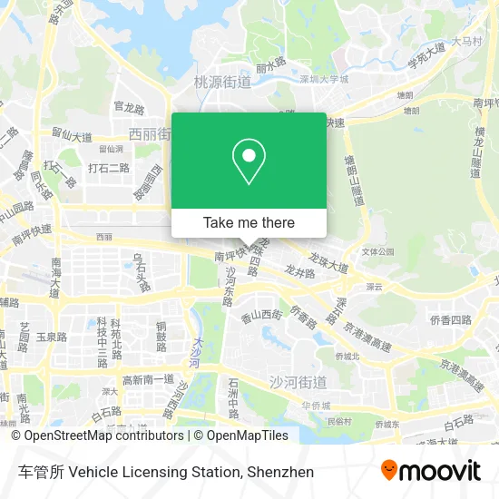 车管所 Vehicle Licensing Station map