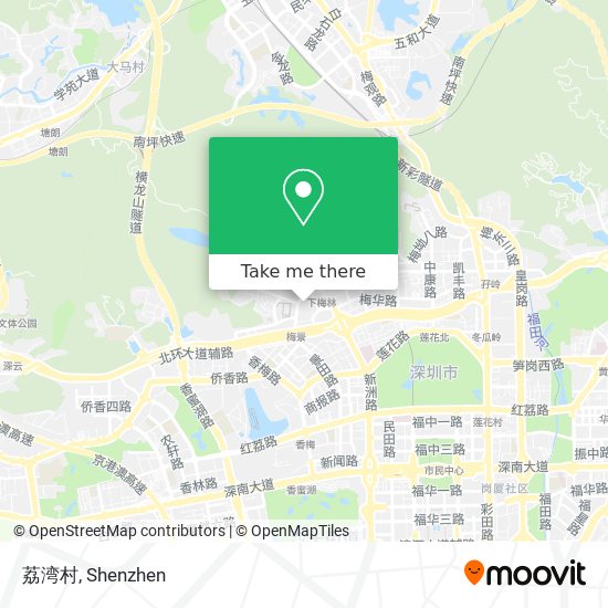 荔湾村 map