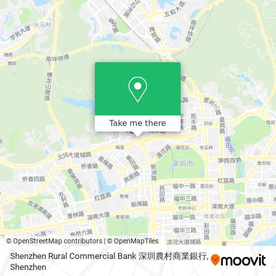 Shenzhen Rural Commercial Bank 深圳農村商業銀行 map