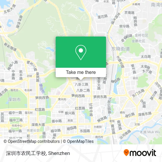 深圳市农民工学校 map