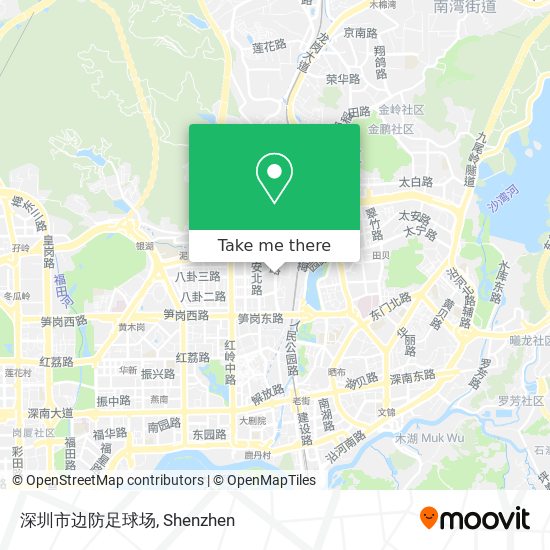 深圳市边防足球场 map