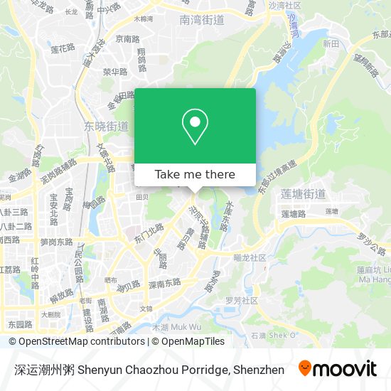 深运潮州粥 Shenyun Chaozhou Porridge map